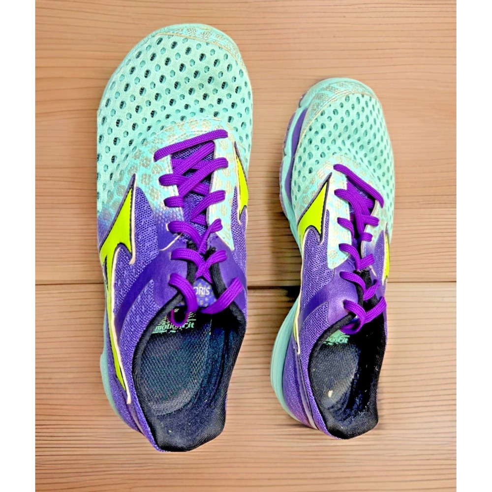 Mizuno Wave Evo Cursoris Women's 7.5‎ Running Shoes Blue 8KN‑38140 Minimalist - Picture 7 of 10